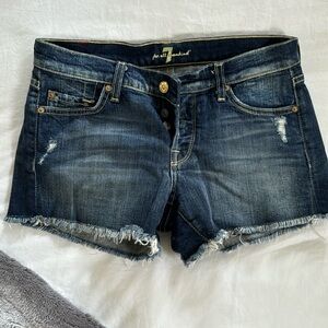7 For All Mankind Denim Short